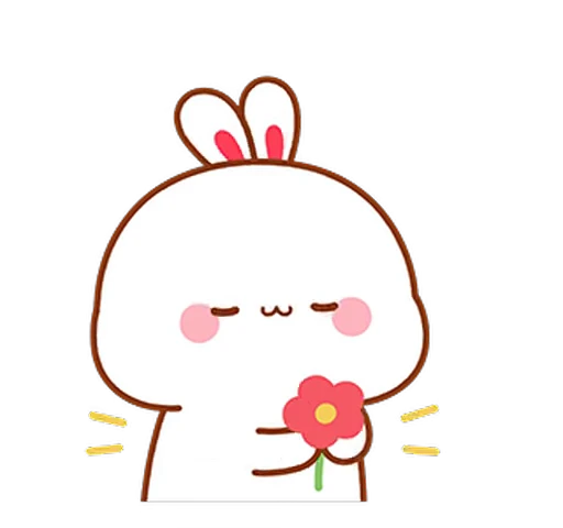 🌺 Стикер «Lovely Tuji 4» для Telegram