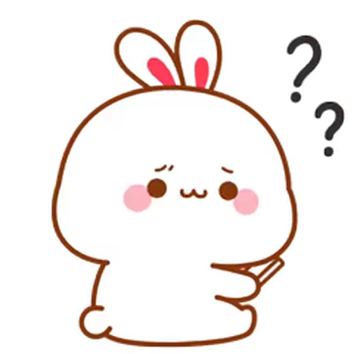 ❔ Стикер «Lovely Tuji 4» для Telegram