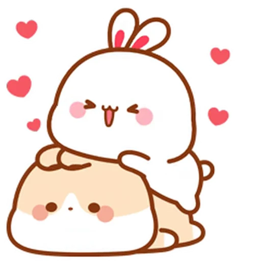 ❤️ Стикер «Lovely Tuji 4» для Telegram