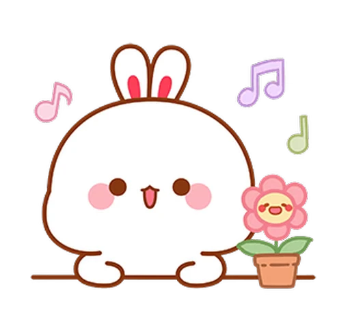 🎵 Стикер «Lovely Tuji 4» для Telegram
