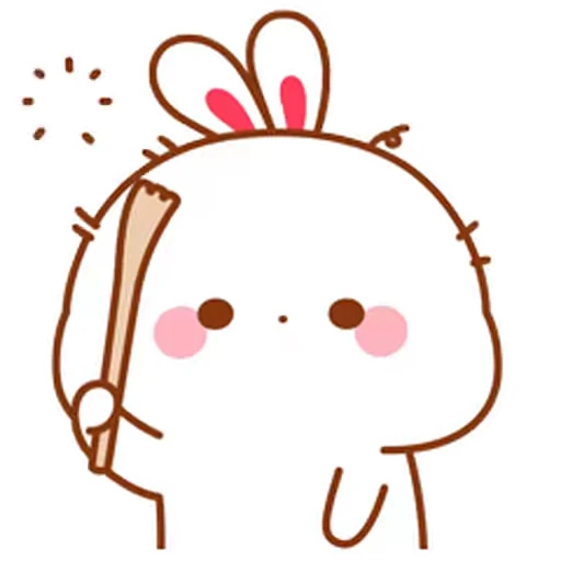 🫢 Стикер «Lovely Tuji 4» для Telegram