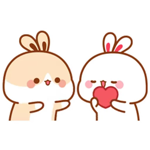 ❤️ Стикер «Lovely Tuji 4» для Telegram