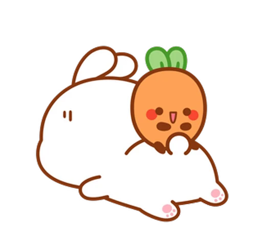 🍑 Стикер «Lovely Tuji» для Telegram