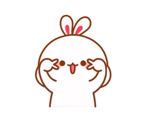 ✌ Стикер «Lovely Tuji» для Telegram