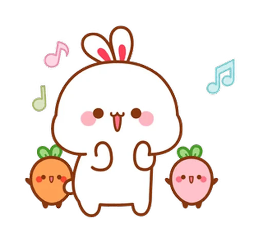 🕺 Стикер «Lovely Tuji» для Telegram