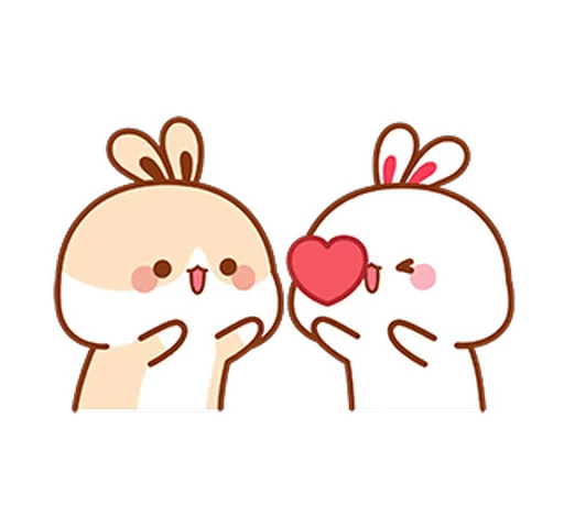 ❤️ Стикер «Lovely Tuji» для Telegram