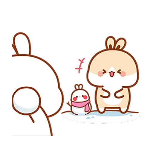 😆 Стикер «Lovely Tuji» для Telegram