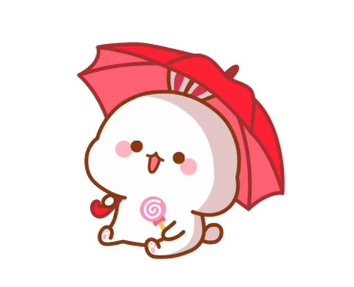 🍭 Стикер «Lovely Tuji» для Telegram