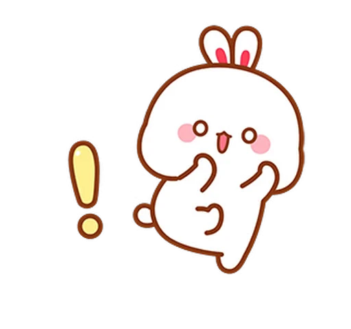 😱 Стикер «Lovely Tuji» для Telegram