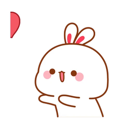 ❤️ Стикер «Lovely Tuji» для Telegram