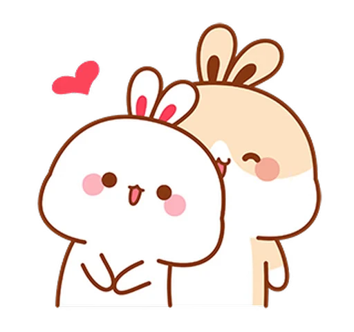 🥰 Стикер «Lovely Tuji» для Telegram