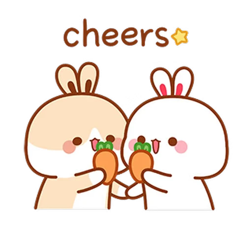 🤝 Стикер «Lovely Tuji» для Telegram