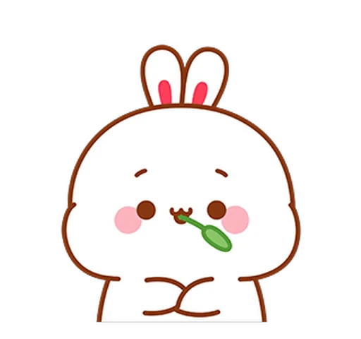 🌱 Стикер «Lovely Tuji» для Telegram
