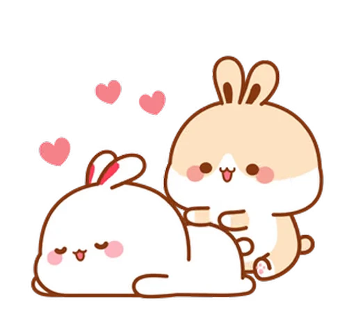 🍑 Стикер «Lovely Tuji» для Telegram