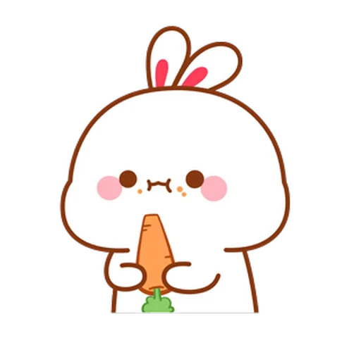 🥕 Стикер «Lovely Tuji» для Telegram