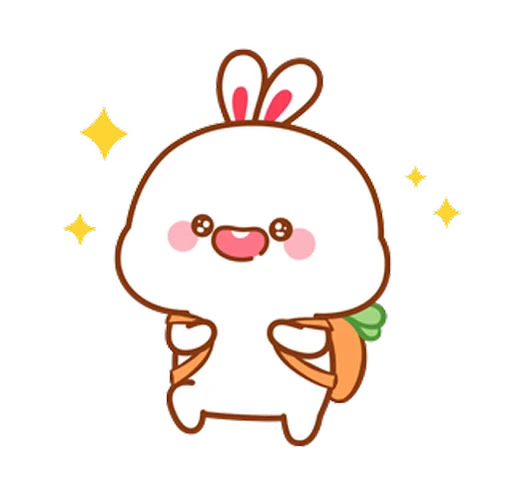 🤩 Стикер «Lovely Tuji» для Telegram