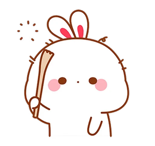 🧐 Стикер «Lovely Tuji» для Telegram