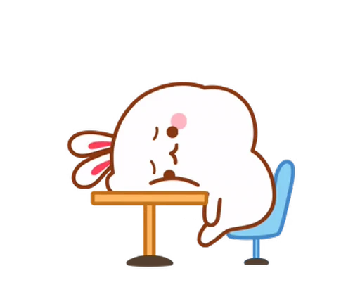 😔 Стикер «Lovely Tuji» для Telegram