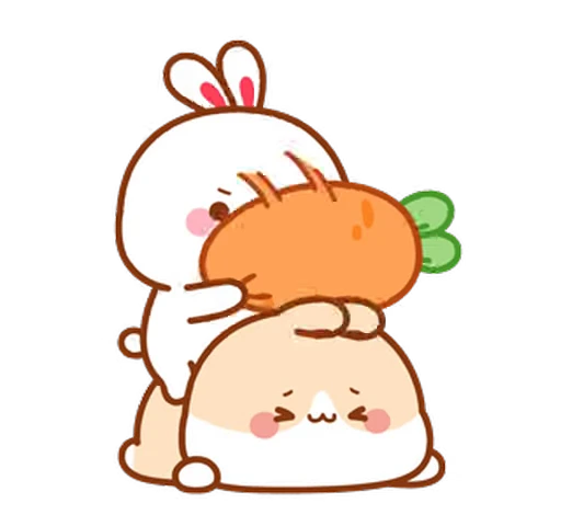 😠 Стикер «Lovely Tuji» для Telegram