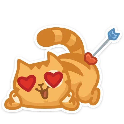 💘 Стикер «Дела любовные» для Telegram