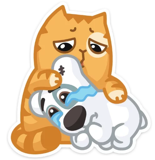😢 Стикер «Дела любовные» для Telegram