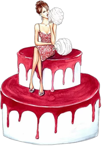 🎂 Стикер «» для Telegram