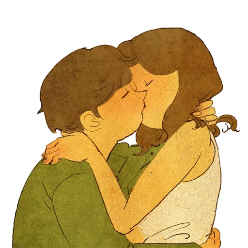 😘 Стикер «Нежная любовь» для Telegram