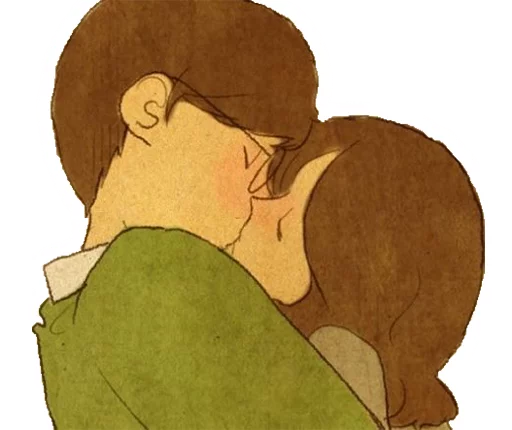 😘 Стикер «Нежная любовь» для Telegram