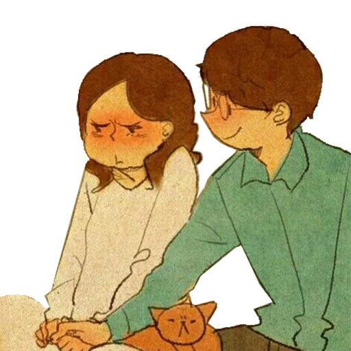 🖐 Стикер «Нежная любовь» для Telegram