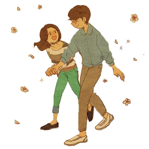 🖐 Стикер «Нежная любовь» для Telegram