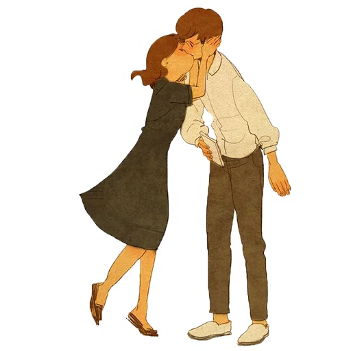 😘 Стикер «Нежная любовь» для Telegram