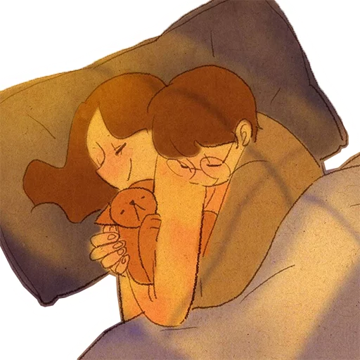 😴 Стикер «Нежная любовь» для Telegram