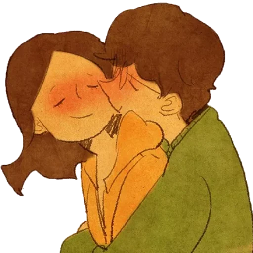 😚 Стикер «Любовь нежность» для Telegram