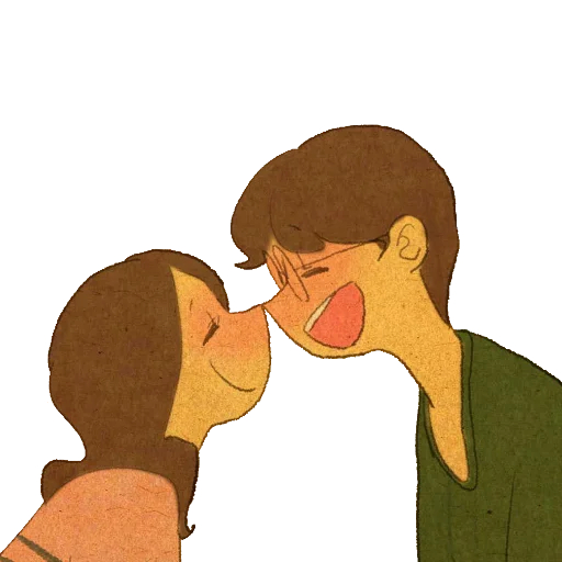 ☺️ Стикер «Любовь нежность» для Telegram