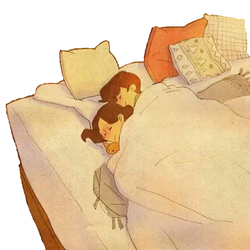 😴 Стикер «Любовь нежность» для Telegram