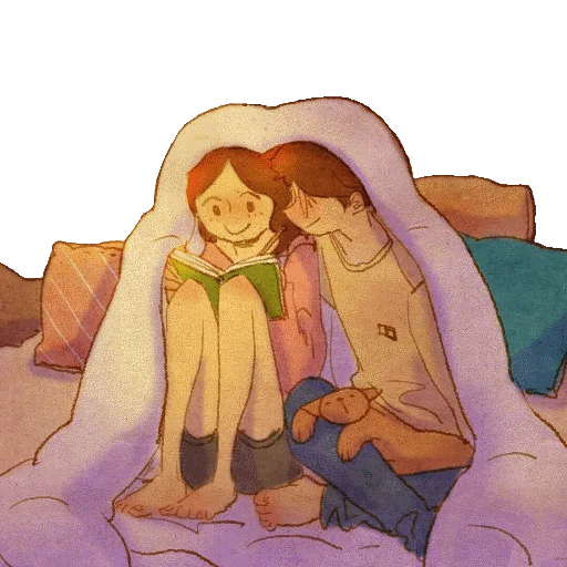 😌 Стикер «Любовь нежность» для Telegram