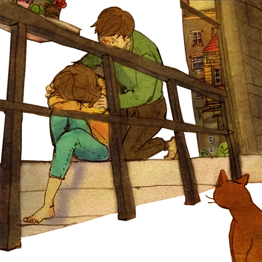 😭 Стикер «Нежная любовь 2» для Telegram