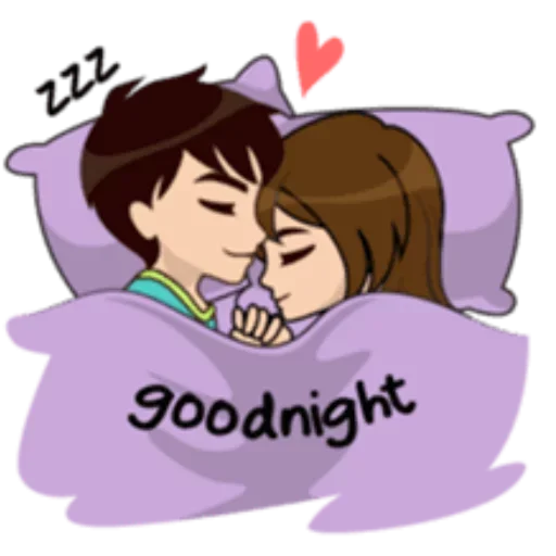 🥱 Стикер «Lover Couple» для Telegram