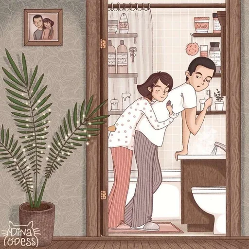 🚰 Стикер «отношения» для Telegram