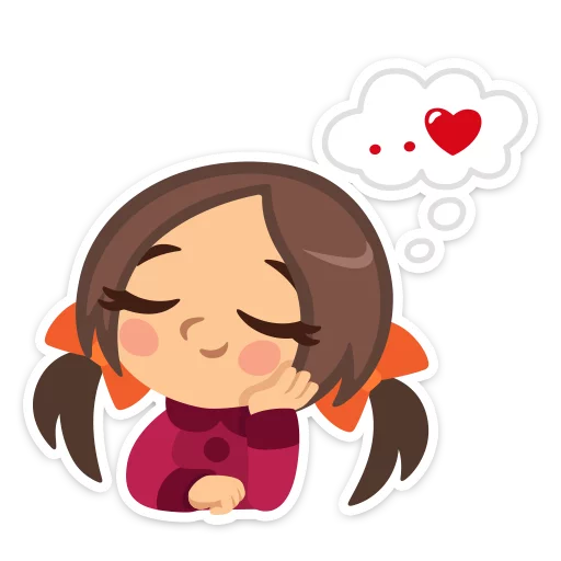 💖 Стикер «Влюблённые» для Telegram