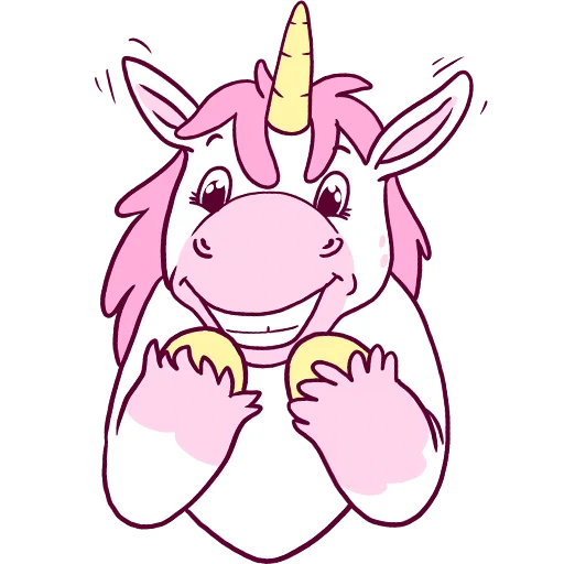 😀 Стикер «Unicorn» для Telegram