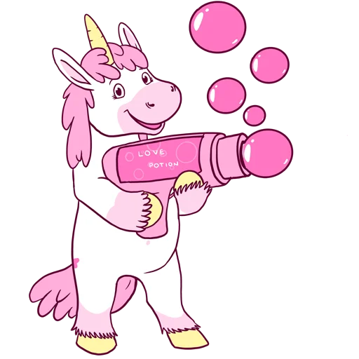 🔫 Стикер «Unicorn» для Telegram
