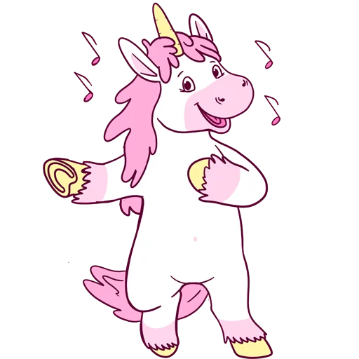 💃 Стикер «Unicorn» для Telegram