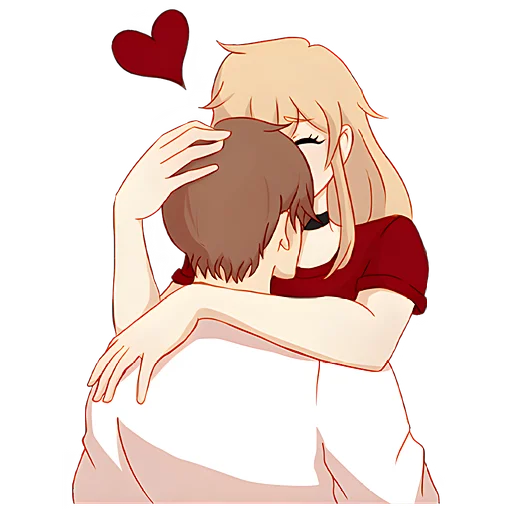 😘 Стикер «Любовь в воздухе 3» для Telegram