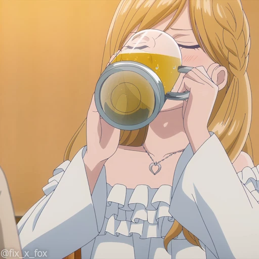 🍺 Стикер «Love for Yamada at Lv999» для Telegram