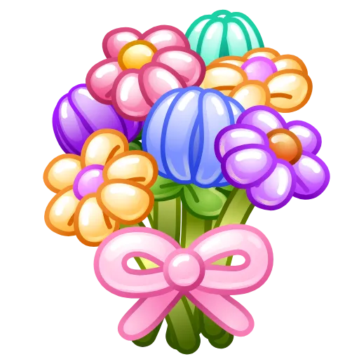 💐 Эмодзи «Lush Bouquet» для Telegram