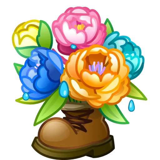 💐 Эмодзи «Lush Bouquet» для Telegram