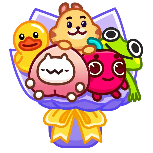 💐 Эмодзи «Lush Bouquet» для Telegram