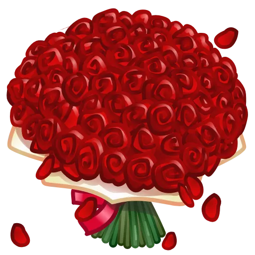 💐 Эмодзи «Lush Bouquet» для Telegram