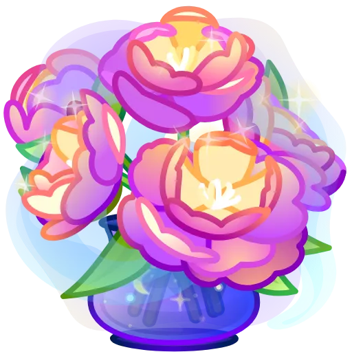 💐 Эмодзи «Lush Bouquet» для Telegram